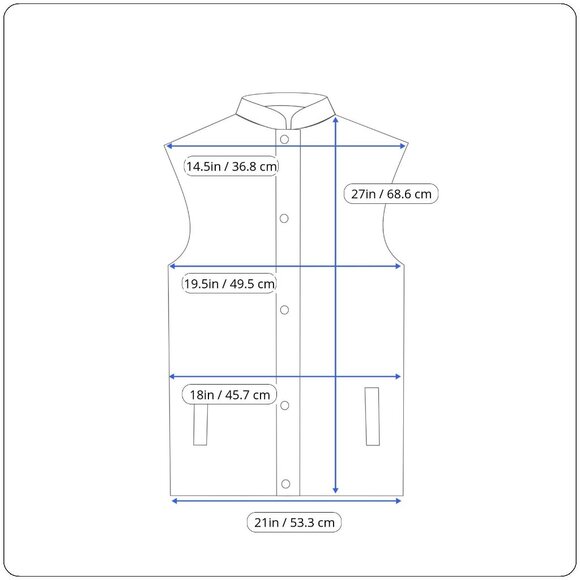 Chico’s Black & White Polka Dot Women’s Sleeveless Zip-Up Vest Size 1 - Picture 10 of 10